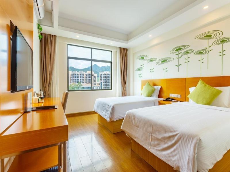 Greentree Alliance Sanya Jiyang District Yalongwan Road Hotel Esterno foto